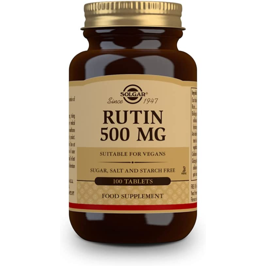 Rutin 500 mg, 100 Tablets Mms01358