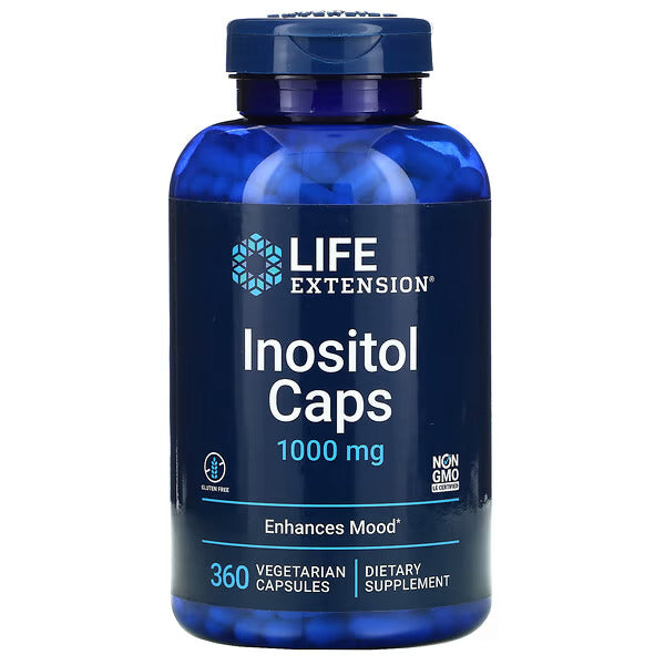 (st0008) Life Extension Inositol 1000mg 360 Vegetarian Capsules Mms00214