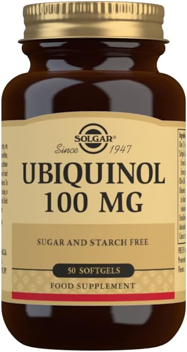 Solgar Ubiquinol (Reduced CoQ10) 100 mg 50 Softgels