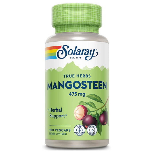 (st0011) Solaray Mangosteen 475mg 100 VegCaps Mms00184
