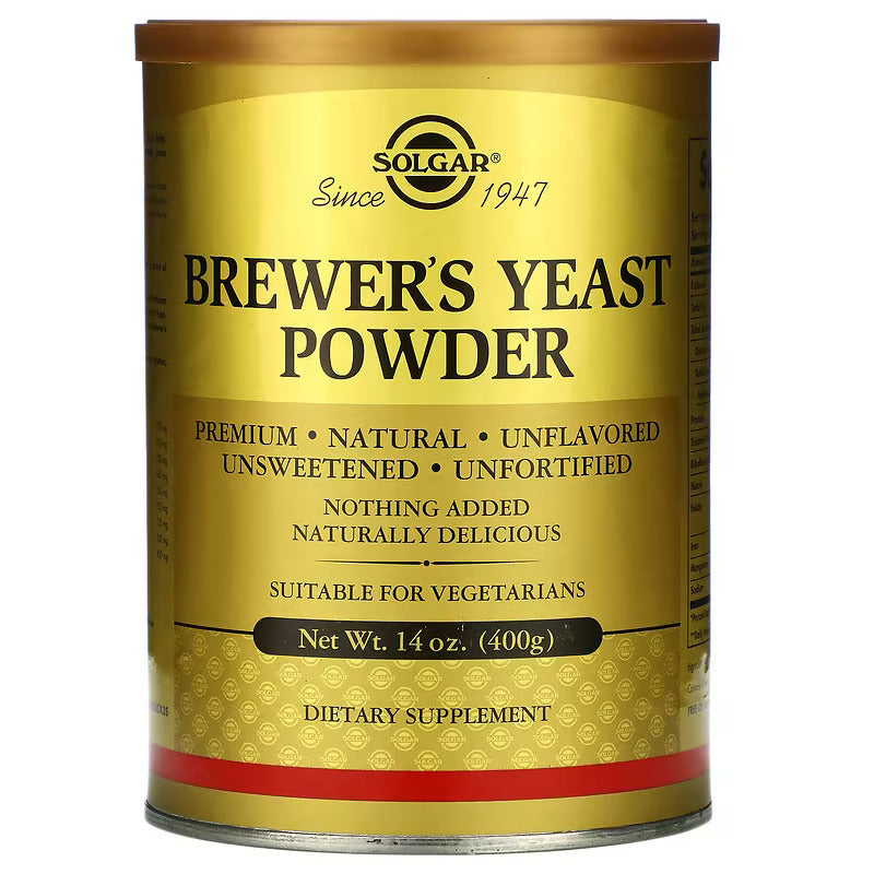Solgar Brewer's Yeast Powder, 14 oz (400 g) Mms00366