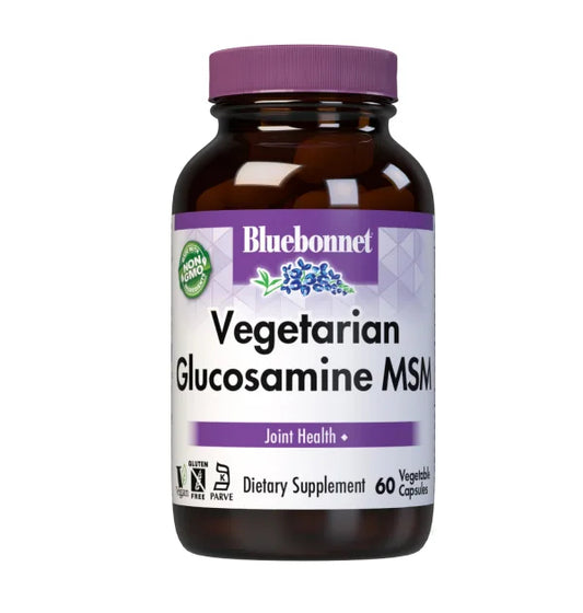 (st0029) Bluebonnet Nutrition Vegetarian Glucosamine & MSM 60 Vegetable Capsules Mms00294